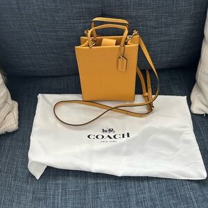Coach Mustard Yellow Crossbody Bag